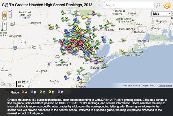 2013 School Rankings | CHILDREN AT RISK