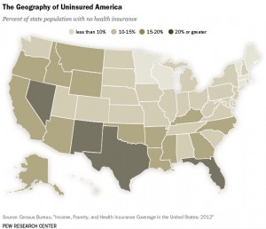 Most-uninsured-states