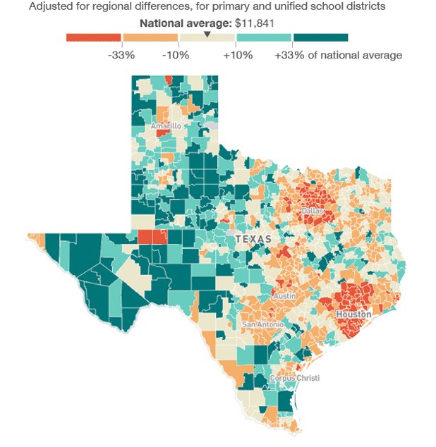 In the Wake of State Supreme Court Ruling, A Look at Texas School Funding (Kinder Institute - Rice University) 